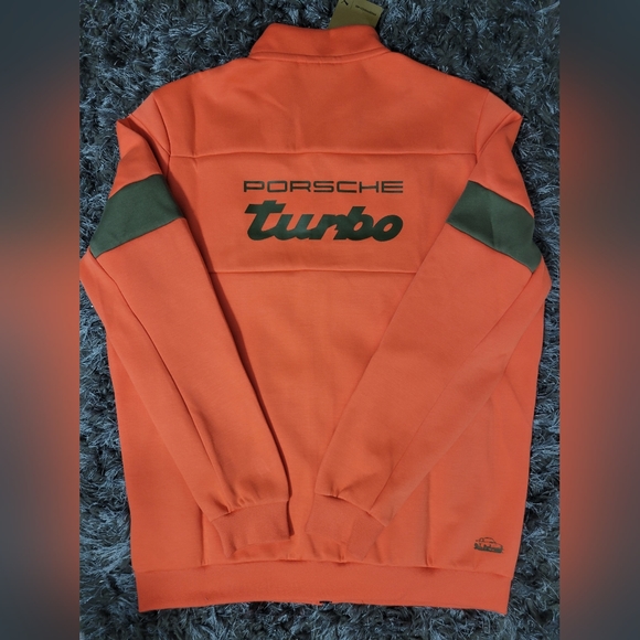 Puma x Porsche Legacy SDS Track Jacket - Firelight NWT Size L / Msrp $110 - Picture 2 of 15